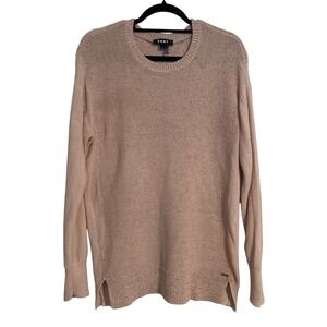DKNY Knit‎ Sweater Womens Medium Long Sleeve Pullover Casual Super Soft Neutral
